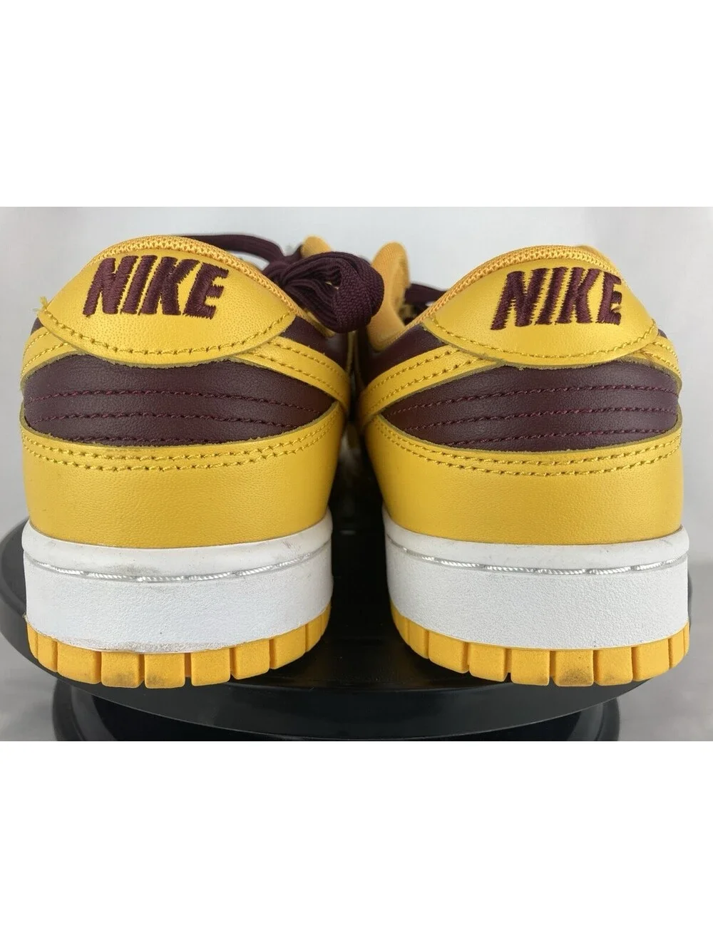 NEW Men’s Size 9.5 Nike Dunk Low Arizona State Sundevils Maroon Gold DD1391-702